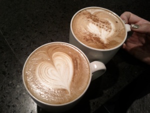 coffee at the study cafe <3